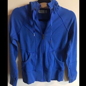 Athleta Strength Zipper Hoodie - Blue (S)